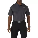 Футболка поло тактична з коротким рукавом "5.11 Pinnacle Short Sleeve Polo" Charcoal
