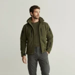 Флисовая куртка (толстый флис) Helikon-Tex Patriot. Зеленый 2