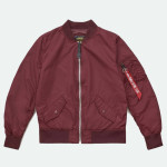 Куртка Alpha Industries L-2B Scout W Bomber Jacket. Бордо 5