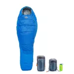 Спальный мешок Pinguin Comfort PFM, 195 см, 195 л, ліва блискавка – Синий