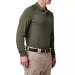 Поло с длинным рукавом "5.11 Tactical® Helios Long Sleeve Polo" TDU Green 6 Поло с длинным рукавом "5.11 Tactical® Helios Long Sleeve Polo" TDU Green 6
