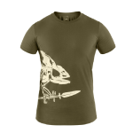 Футболка Helikon-Tex T-shirt Full Body Skeleton. Олива