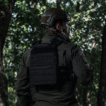 Бронежилет 3-го класу M.V.P. Вага 3.6 кг. Поліетиленові плити, 1.4 кг. Чорний 5