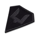 Шеврон (нашивка) двозуб Сил спеціальних операцій ЗСУ, 9х7.5 см. Сіро-чорний 2 Шеврон (нашивка) двозуб Сил спеціальних операцій ЗСУ, 9х7.5 см. Сіро-чорний 2