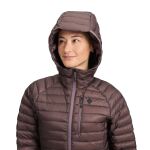 Жіночий легкий пуховик Black Diamond W Deploy Down 1.0 Hoody, Dark Mauve 5 Жіночий легкий пуховик Black Diamond W Deploy Down 1.0 Hoody, Dark Mauve 5