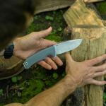 Ніж SOG Tellus FX, Wolf Grey 9