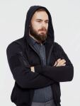 Реглан с капюшоном на молнии "TACTICAL HOODIE" Black 8 Реглан с капюшоном на молнии "TACTICAL HOODIE" Black 8