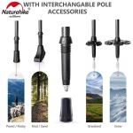 Трекінгові палиці Naturehike NH20DS003, 135 см, чорний/червоний, 2 шт. 3