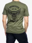 Футболка з малюнком "5.11 Tactical Kettle Skull" Military Green 6