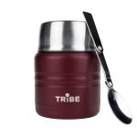 Термос Tribe Food Jar харчовий 0,35 л, Червоний 4 Термос Tribe Food Jar харчовий 0,35 л, Червоний 4