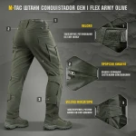 Штаны M-Tac Conquistador Gen I Flex. Army Olive 5 Штаны M-Tac Conquistador Gen I Flex. Army Olive 5