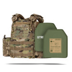 Бронежилет 6-го класу Real Defence Skillet Max Gen 4. Вага 6.36 кг. Керамічні плити C.A.P. 2.8 кг. Мультикам