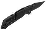 Розкладний ніж SOG Trident AT, Black Out, Olive Drab 3