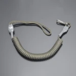 Шнур страхувальний Standard з воронованим карабіном. Навантаження до 50 кг. Олива 2 Шнур страхувальний Standard з воронованим карабіном. Навантаження до 50 кг. Олива 2