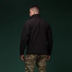 Флисовая кофта Ukrarmor Patrol Pullover Fleece Black. Polyester, windproof 5