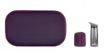 Надувная подушка Sea to Summit Aeros Premium Pillow Deluxe, 14 × 56 × 36 см – Малиновая