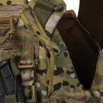 Плитоноска жіноча Warmor gen.3 FL (for Ladies). З підсумками під магазини АК і швидким бічним і верхнім скиданням (без плит). Мультикам. 7