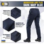 Штани M-Tac Aggressor Lady Flex, Dark Navy Blue 5 Штани M-Tac Aggressor Lady Flex, Dark Navy Blue 5