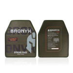 Керамічні бронеплити 5 класу Ultimate Bronyx (комплект). Вага 3.72 кг. Розмір М (25х30 см) 4