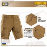 Шорти M-Tac Rubicon Flex Койот, coyote 4 Шорти M-Tac Rubicon Flex Койот, coyote 4