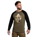 Футболка Long Sleeve Helikon-Tex Lift, Run, Shoot, Олива 2 Футболка Long Sleeve Helikon-Tex Lift, Run, Shoot, Олива 2