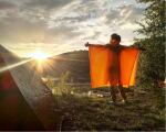 Пончо AceCamp Vinyl Rain Poncho, Червоний 4