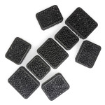 3D подушки для балістичного шолому SXE Micro Latice. Чорний