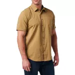 Сорочка тактична "5.11 Tactical® Aerial Short Sleeve Shirt" Elmwood 2 Сорочка тактична "5.11 Tactical® Aerial Short Sleeve Shirt" Elmwood 2