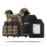 Бронежилет 3-го класу (PRO). Вага 3.4 кг. Поліетиленові плити 1.4 кг. Піксель (мм-14)