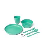 Набір посуду Sea to Summit Camp Dinnerware Set w/ Mesh Sack, 1P, 6 Piece, Cabbage 2 Набір посуду Sea to Summit Camp Dinnerware Set w/ Mesh Sack, 1P, 6 Piece, Cabbage 2