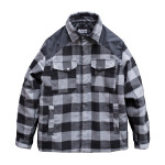 Куртка-сорочка Malva. Чорно-сірий