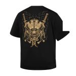 Футболка M-Tac Золота Samurai Oversize Чорна, black, чорний 5
