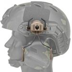 Крепление адаптер на каске шлем HL-ACC-43-T для наушников Peltor/Earmor/Walkers (tan) 4 Крепление адаптер на каске шлем HL-ACC-43-T для наушников Peltor/Earmor/Walkers (tan) 4