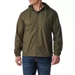 Куртка тактична демісезонна "5.11 Tactical Radar Packable Jacket" RANGER GREEN
