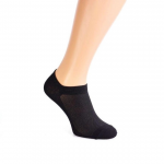 Летние носки сетчатые Leo Sport Leostep Cotton 5 см. Черные 2