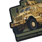 Патч (шеврон) «International MaxxPro» від Patch hunter. М’який ПВХ пластик. Койот 2 Патч (шеврон) «International MaxxPro» від Patch hunter. М’який ПВХ пластик. Койот 2