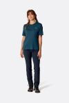 Женская футболка Rab Force Cirque Tee Wmns, Tempest Blue 8