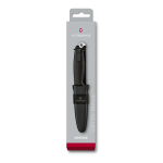 Ніж Victorinox Venture, чорний, клинок 105 мм, сталь Sandvik 14C28N 21