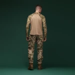 Тактическая рубашка Base Combat Shirt с длинным рукавом. Пиксель/Койот 3 Тактическая рубашка Base Combat Shirt с длинным рукавом. Пиксель/Койот 3