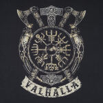Футболка с рисунком "Valhalla Logo" Graphite 3 Футболка с рисунком "Valhalla Logo" Graphite 3