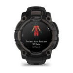 Смарт-годинник Garmin Instinct 3 Amoled 45 мм. Чорний 5