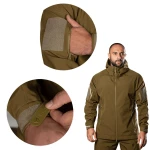 Куртка тактическая Stalker SoftShell, Camotec. Койот 4 Куртка тактическая Stalker SoftShell, Camotec. Койот 4