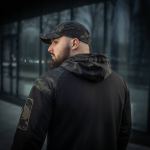Кофта M-Tac Hoodie Combat, Чорний — Камуфляж 5 Кофта M-Tac Hoodie Combat, Чорний — Камуфляж 5