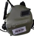 Активные защитные наушники Earmor M32 MARK3 (FG) Olive Mil-Std 3