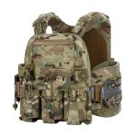 M-Tac плитоноска Cuirass Tiger Elite с камerbandaми 2-го класса защиты под бронеплиты размера M, Мультикам