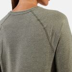 Реглан Odlo Essential Seamless W, Vetiver Melange 5 Реглан Odlo Essential Seamless W, Vetiver Melange 5