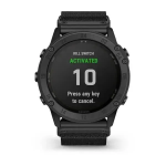 Смарт-годинник Garmin Tactix Delta Solar Ballistic Edition. Чорний 3