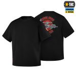 Футболка M-Tac Train Hard Oversized Cotton Hard Чорна, black, чорний
