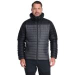 Мужской легкий пуховик Rab Microlight Alpine Jacket, Black/Graphene 2 Мужской легкий пуховик Rab Microlight Alpine Jacket, Black/Graphene 2