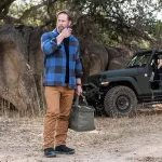 Куртка тактическая демисезонная "5.11 Tactical® Seth Shirt Jacket" Overcast Grey Check 15